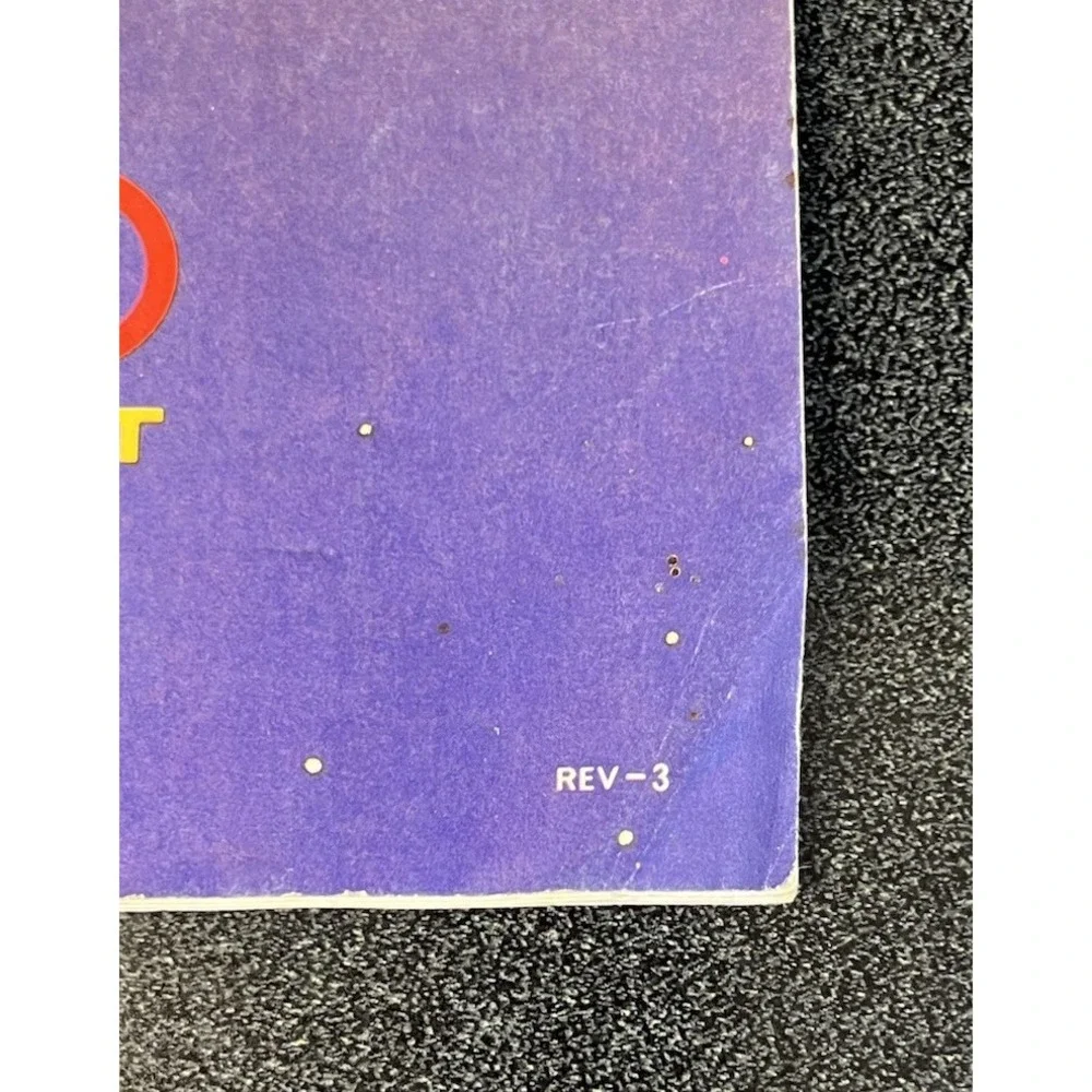 Nintendo NES Control Deck Instruction Owners Manual Only 1988 REV-3